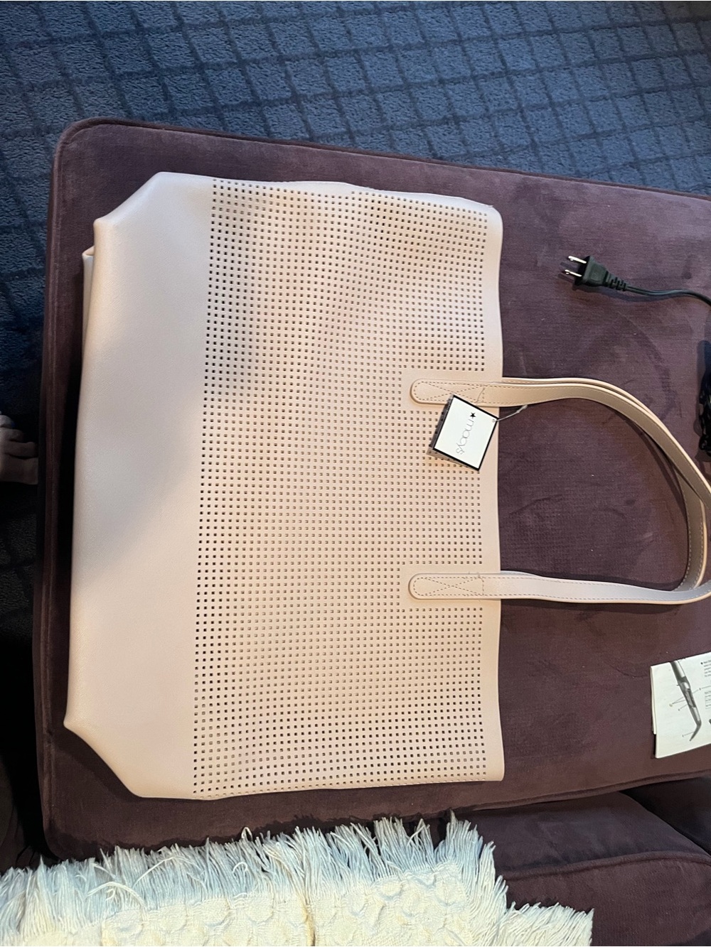 Macy’s Women's Tote Bag in Light Pink